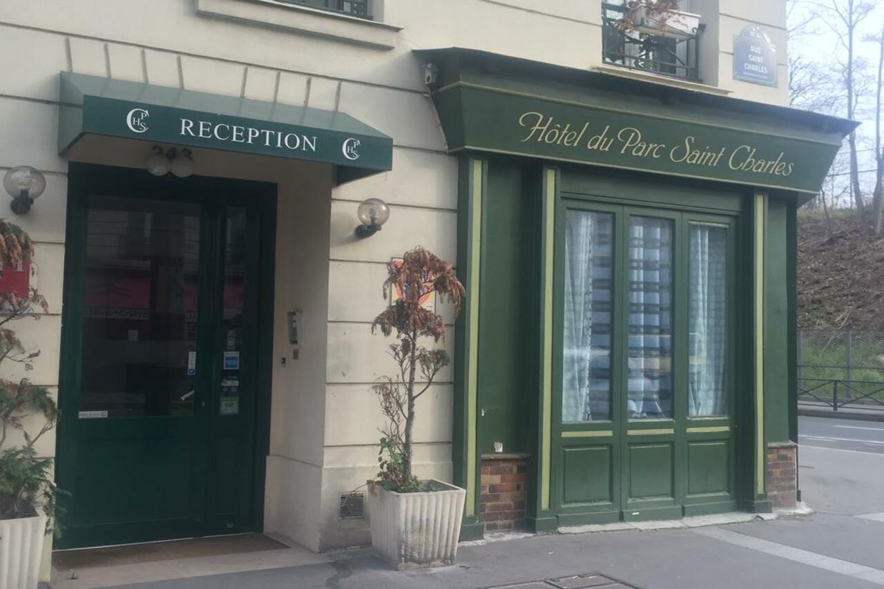 Hotel Du Parc Saint Charles Paris Dış mekan fotoğraf